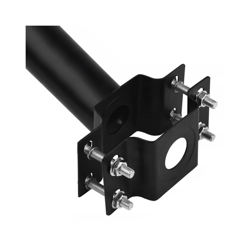 Suport de montaj pentru iluminat exterior BASE, Ø 48 mm, negru
