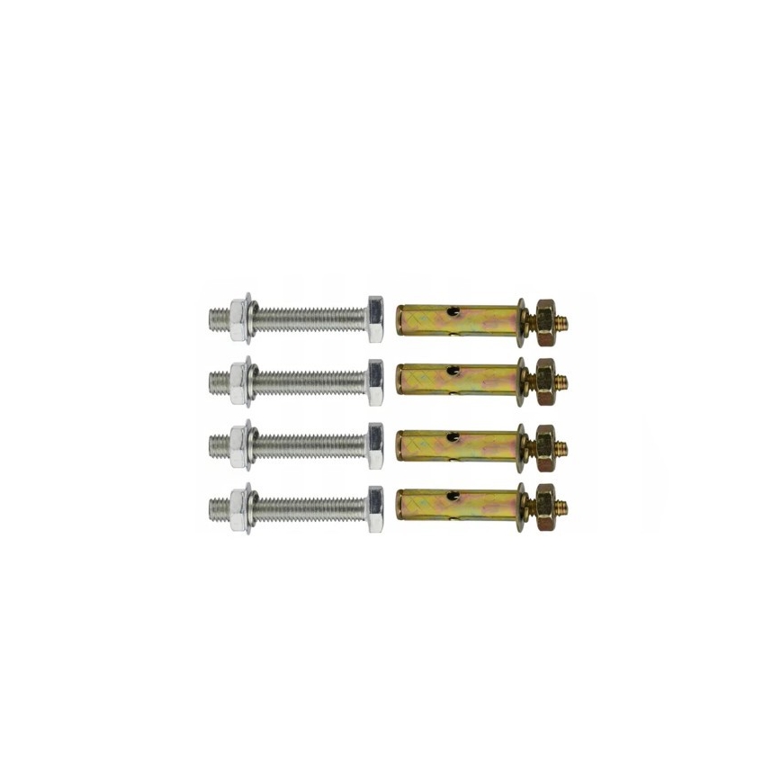 Suport de montaj pentru iluminat exterior BASE, Ø 48 mm, negru