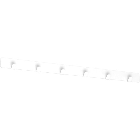 Suport de perete pentru prosoape 60 cm alb