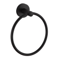 Suport de perete pentru prosoape Aqualine SAMBA d. 15,5 cm negru