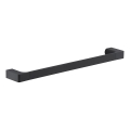 Suport de perete pentru prosoape Gedy PIRENEI 6,6x45 cm negru mat