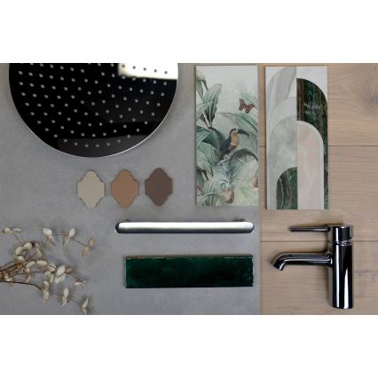 Suport de perete pentru prosoape KFA Armatura 864-025-00 24 cm crom lucios