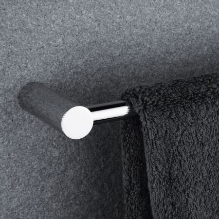 Suport de perete pentru prosoape NIMCO BR 11035-26 BORMO 36 cm crom lucios