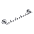 Suport de perete pentru prosoape NIMCO UN 13054-5-26 UNIX 41,5 cm crom lucios