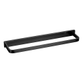 Suport de perete pentru prosoape OMNIRES DA70230BL DARLING 37 cm negru semimat