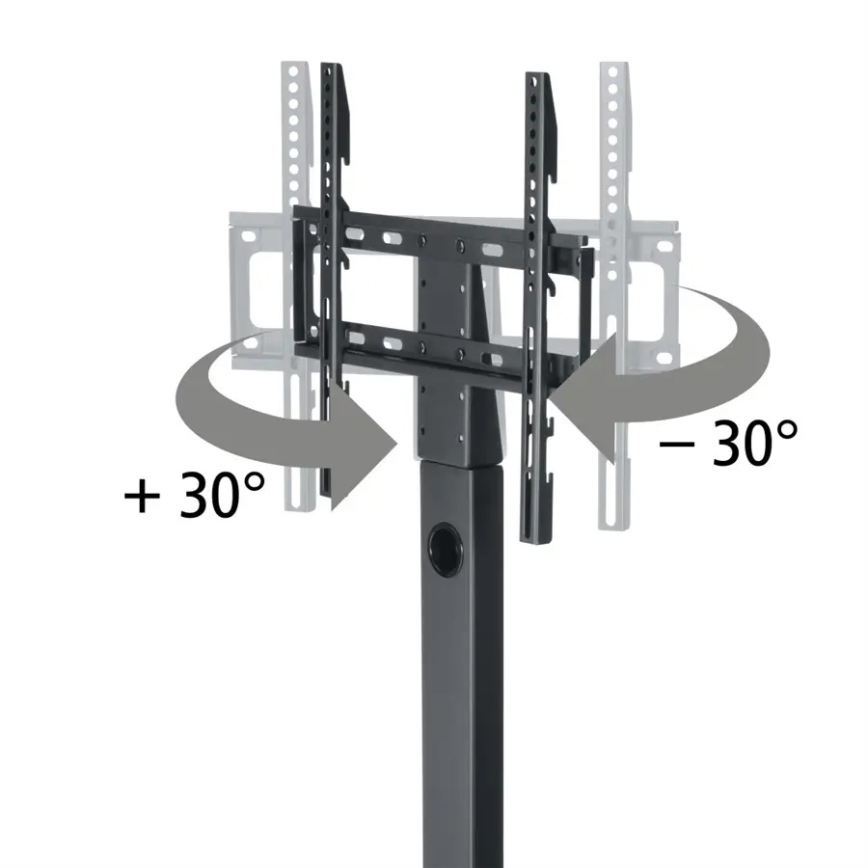 Suport de podea pivotant pentru televizor 32-65 negru Hama