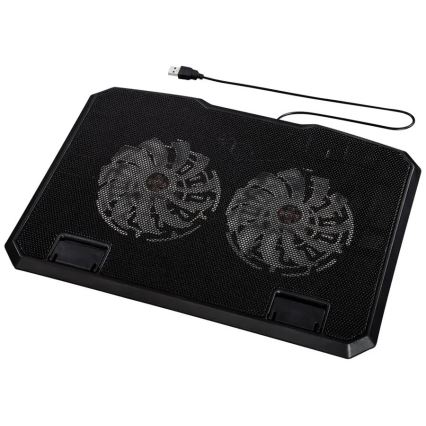 Suport de răcire pentru laptop 2x ventilator USB negru Hama
