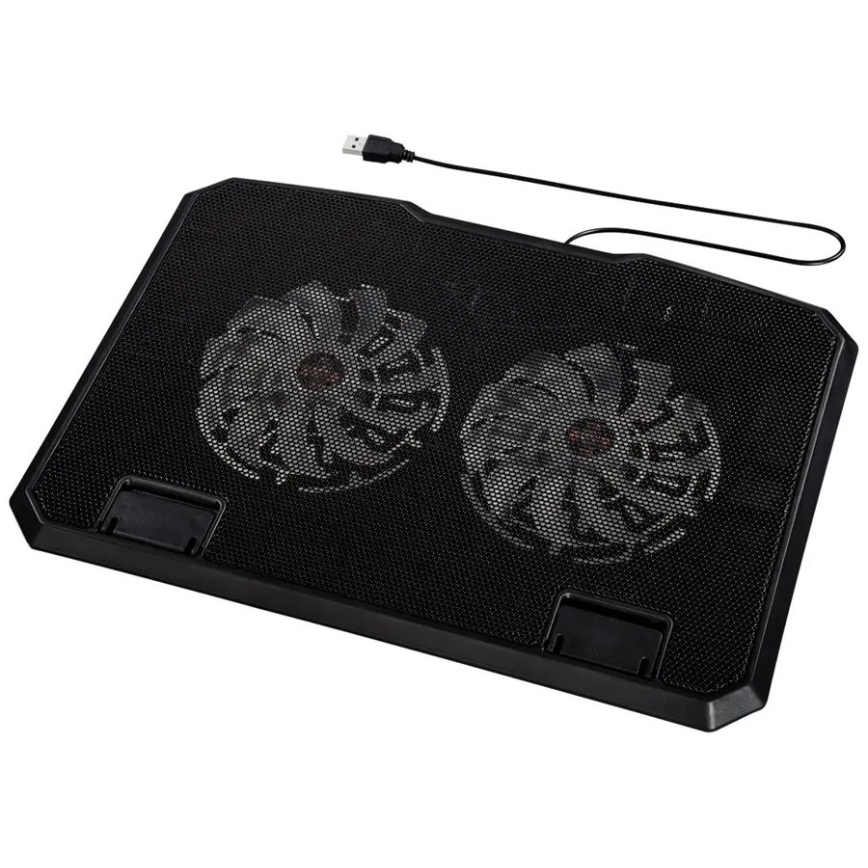 Suport de răcire pentru laptop 2x ventilator USB negru Hama