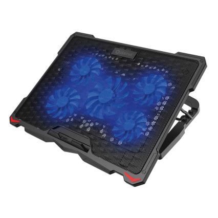 Suport de răcire pentru laptop 5x ventilator 2xUSB negru