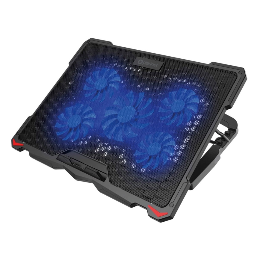 Suport de răcire pentru laptop 5x ventilator 2xUSB negru