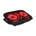 Suport de răcire pentru laptop CONNECT IT CCP-2200-RD 4x ventilator 2xUSB negru/roșu