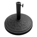 Suport de umbrelă de soare Fieldmann rășină negru