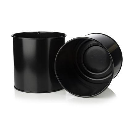 Suport pentru flori 75x17 cm negru/auriu