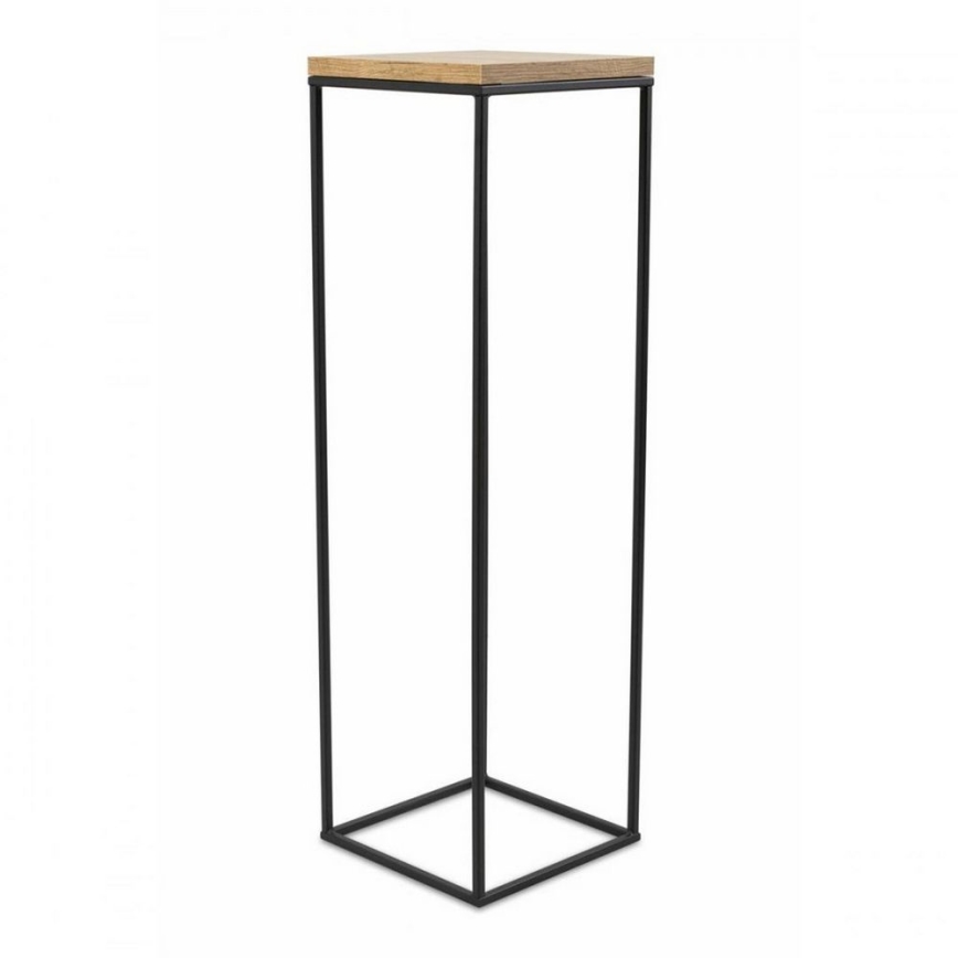 Suport pentru flori BASICLOFT 80x24 negru/maro