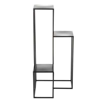 Suport pentru flori KASKADA 85x40 cm negru