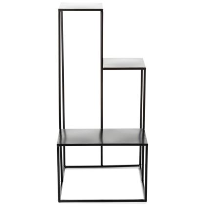 Suport pentru flori KASKADA 85x40 cm negru