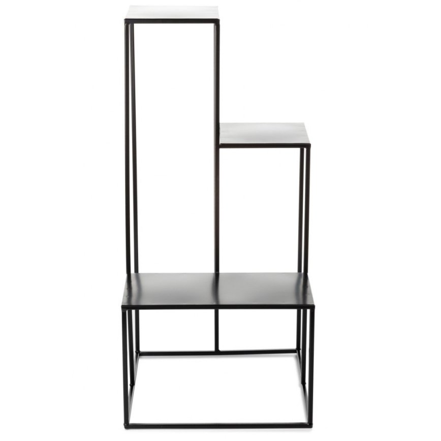 Suport pentru flori KASKADA 85x40 cm negru