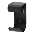 Suport hârtie 12,5 x 26 cm, inox/negru