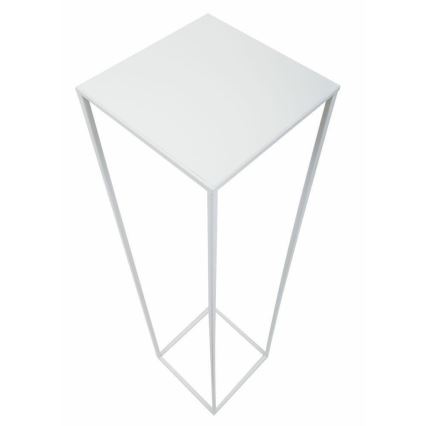 Suport pentru flori 100x24 cm alb