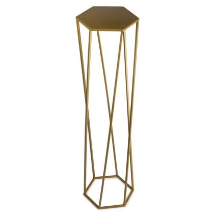 Suport pentru flori 100x24 cm auriu