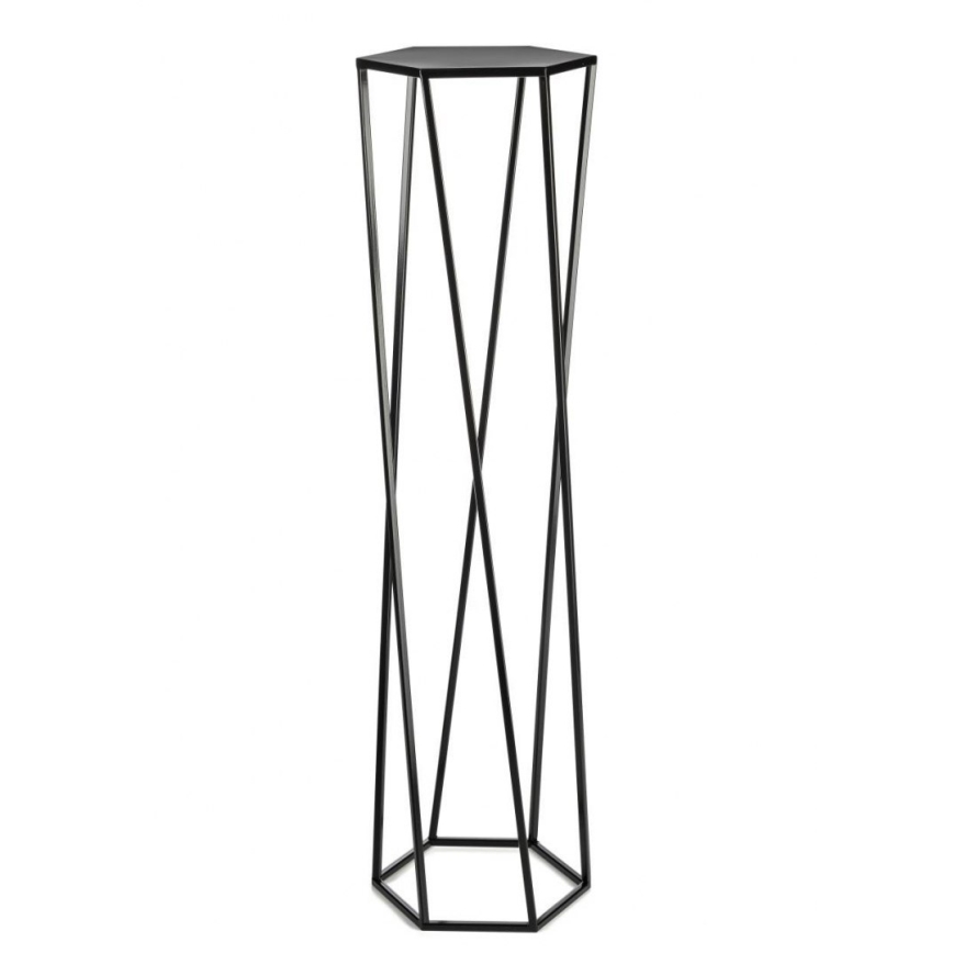 Suport pentru flori 100x24 cm negru