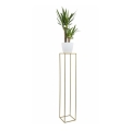 Suport pentru flori 130x24 cm auriu