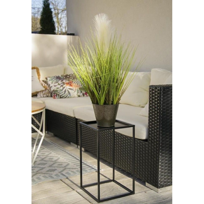 Suport pentru flori 40x24 cm negru