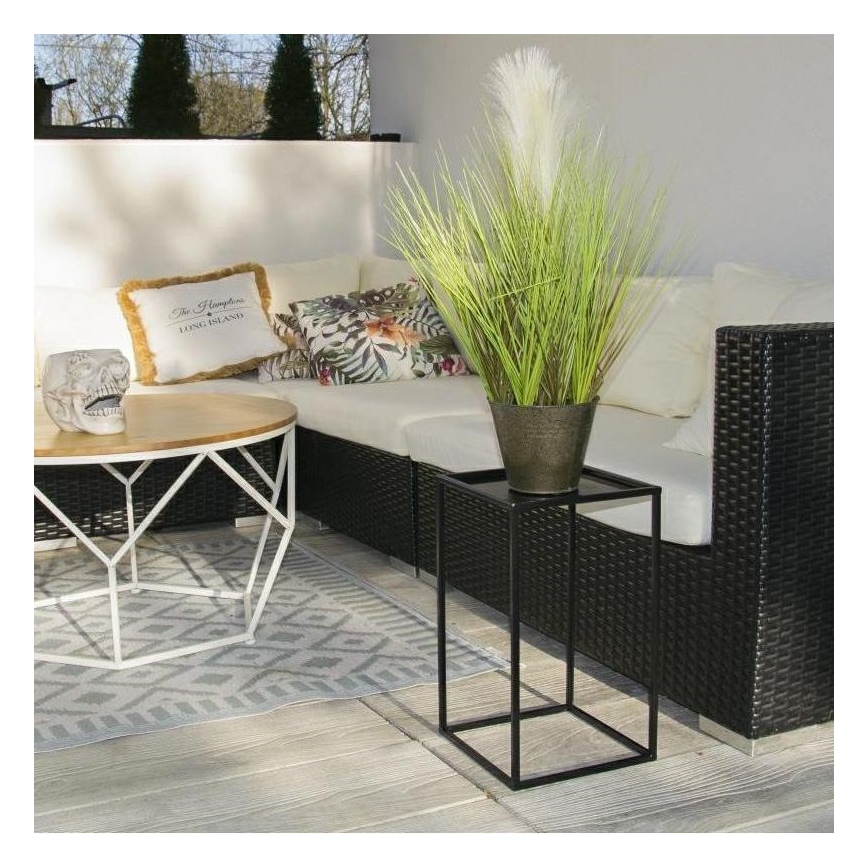 Suport pentru flori 40x24 cm negru