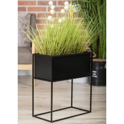 Suport pentru flori 50x44 cm negru