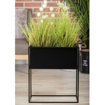 Suport pentru flori 50x44 cm negru