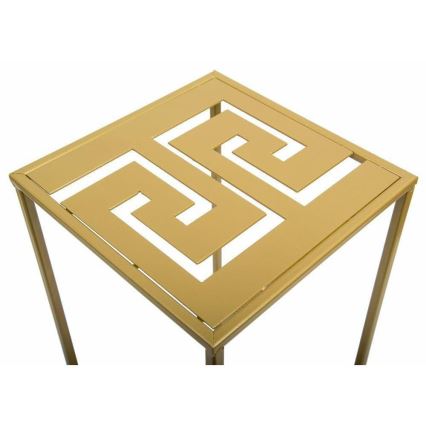 Suport pentru flori 60x24 cm auriu