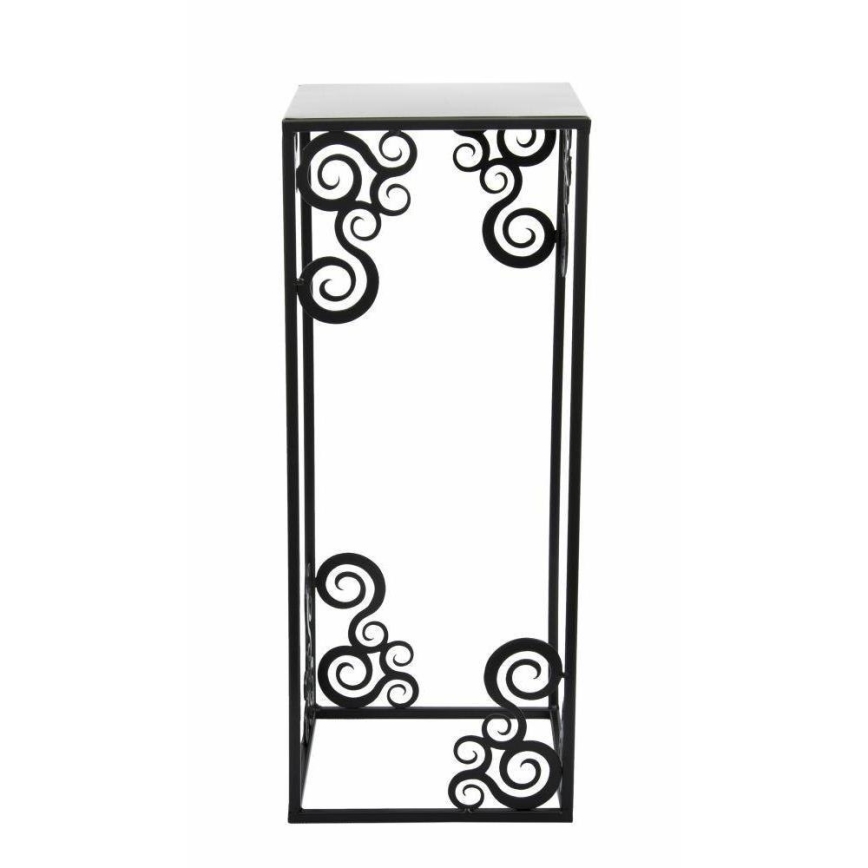 Suport pentru flori 60x24 cm negru