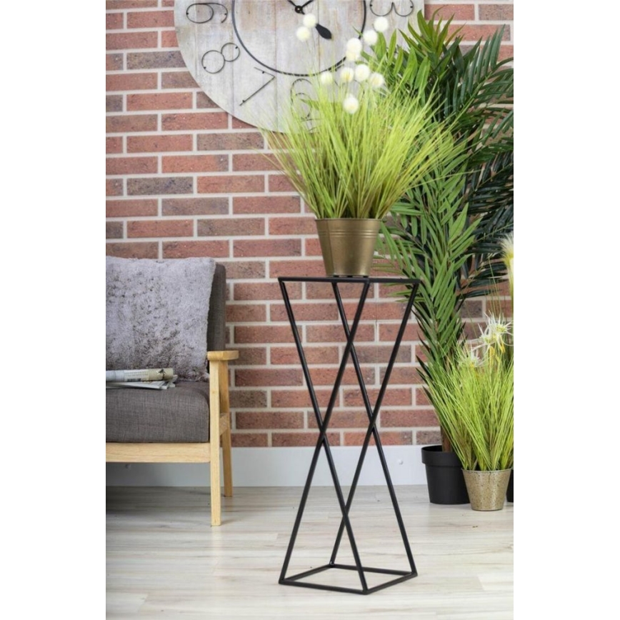 Suport pentru flori 70x24 negru