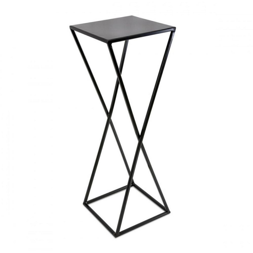 Suport pentru flori 70x24 negru