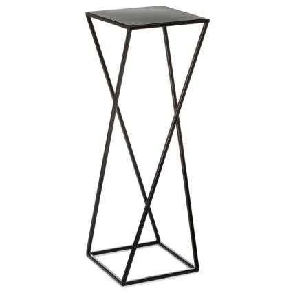 Suport pentru flori 70x24 cm negru