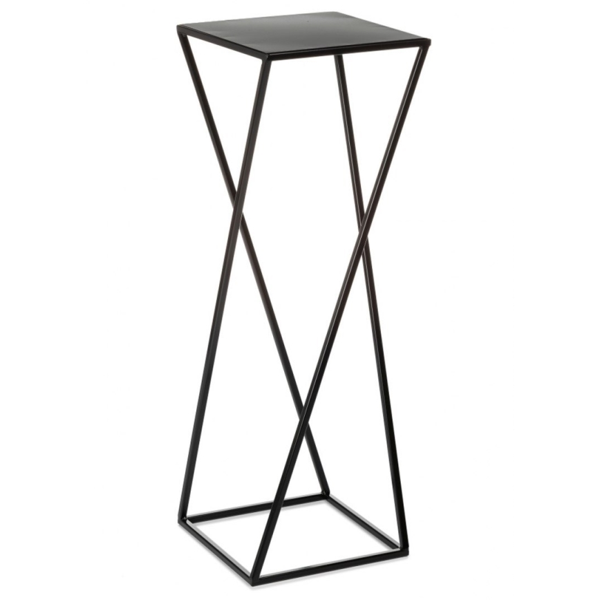 Suport pentru flori 70x24 cm negru