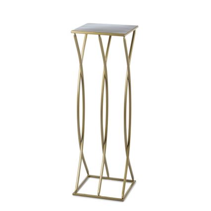 Suport pentru flori 75x23 cm auriu