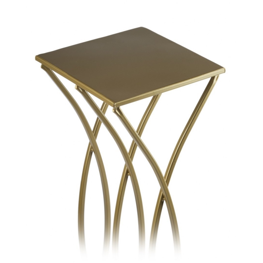 Suport pentru flori 75x23 cm auriu