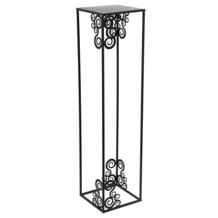 Suport pentru flori 80x24 cm negru