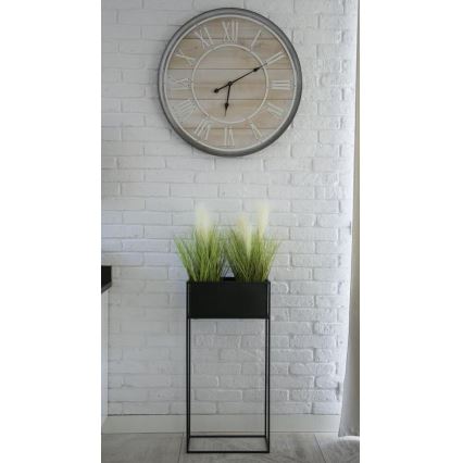 Suport pentru flori 90x44 cm negru