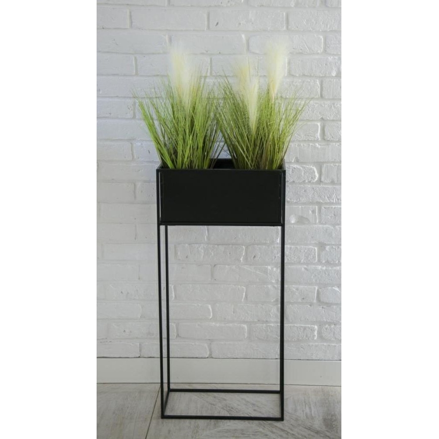 Suport pentru flori 90x44 cm negru