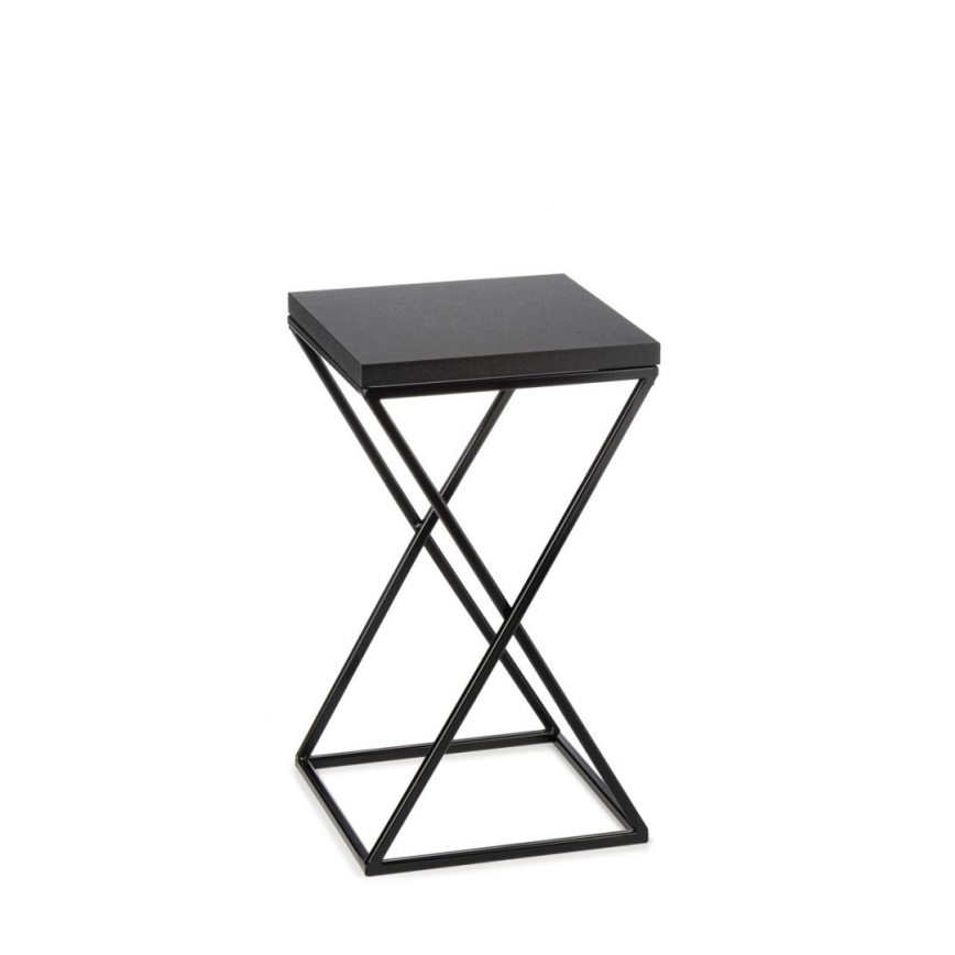 Suport pentru flori LOFT 40x24 cm negru