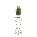 Suport pentru flori LOFT 70x23,5 cm auriu