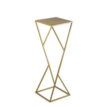 Suport pentru flori LOFT 70x23,5 cm auriu