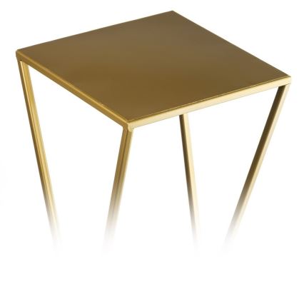 Suport pentru flori LOFT 70x23,5 cm auriu
