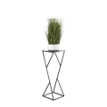 Suport pentru flori LOFT 70x23,5 cm negru
