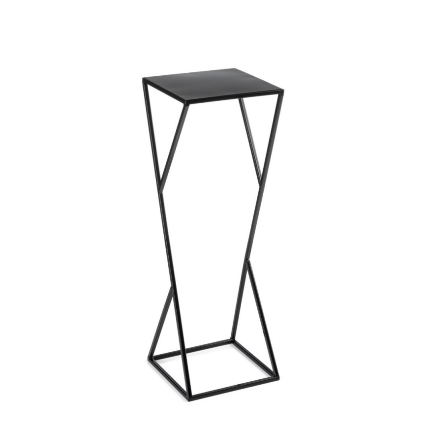 Suport pentru flori LOFT 70x23,5 cm negru