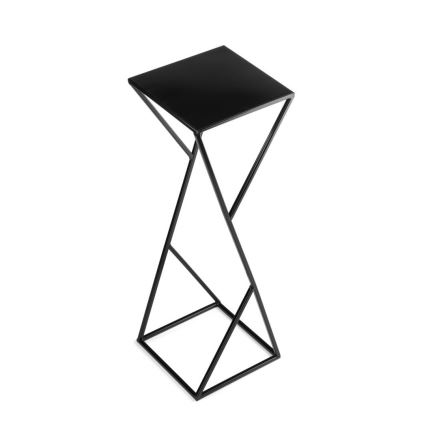 Suport pentru flori LOFT 70x23,5 cm negru