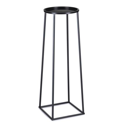 Suport pentru flori LOFT 70x24 cm negru