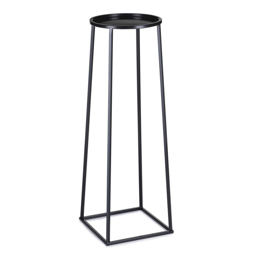Suport pentru flori LOFT 70x24 cm negru